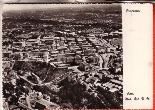 Cartolina lanciano n - lanciano, b/n