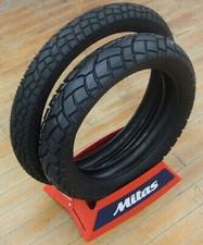 Coppia 90/90-21 54S e 120/90-17 64S Mitas MC24 M+S ENDURO-STRADALE DOT 2025