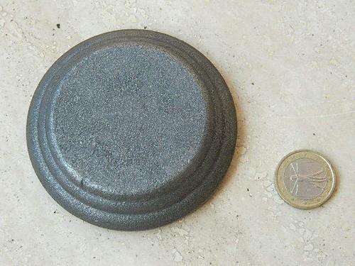 Piastra base tonda ferro - in,