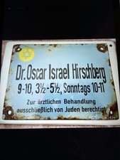 MILITARIA WW2 TARGA  Dr. OSCAR