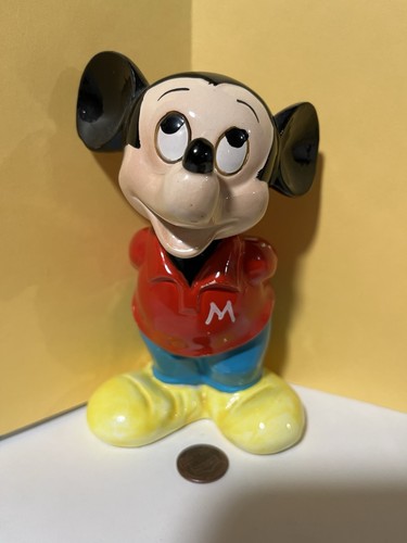 Bashful topolino coin bank - bashful,