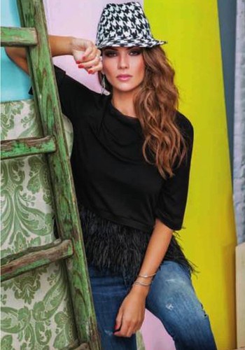Denny rose maglia blusa - denny,