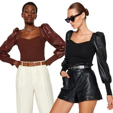 Maglione maglia donna scollo