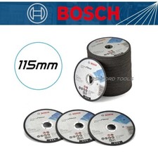 Bosch 115mm Dischi da Taglio Sottili 1mm Taglio Metallo Acciaio Inox 4,5" 2608619383