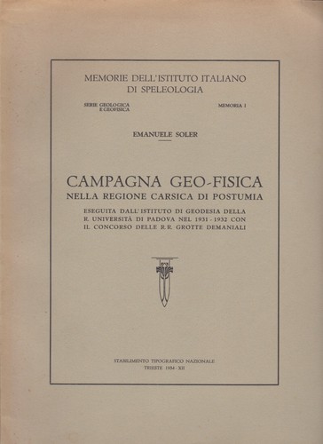Soler 1934 campagna geofisica - 1934,