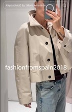 ZARA NUOVO TRENCH CORTO DONNA