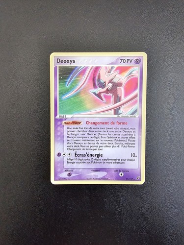 Carte pokemon deoxys 107 - carte,