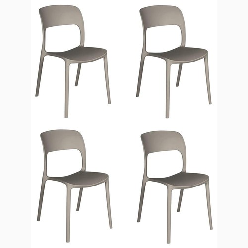 Set sedie impilabili da - sedie,