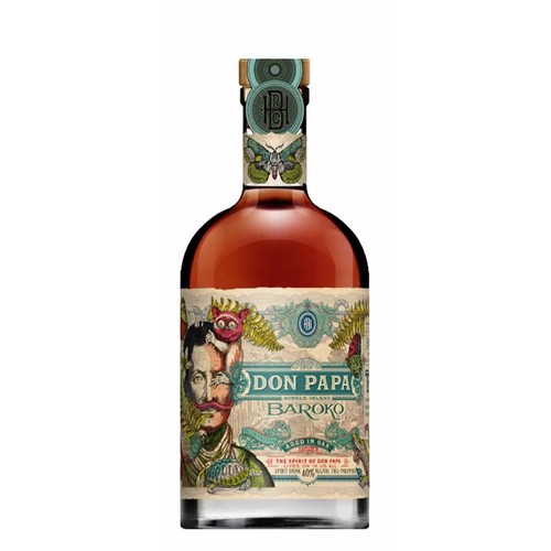 Don papa baroko rum distillato - don,