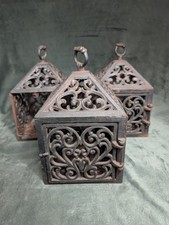 Set lanterne in ghisa, rare