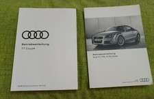 Libretto Audi TT/TTS/TT RS Coupè 2 Betriebsanleitung Deutsch Audi TT Coupè