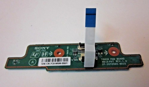 M610 touchpad board - m610,