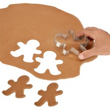 Lebkuchenausstechform Pfefferkuchenmann 12x10x2, 5cm Pan di Zenzero