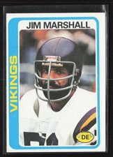 1978 topps jim marshall 343 - 1978,