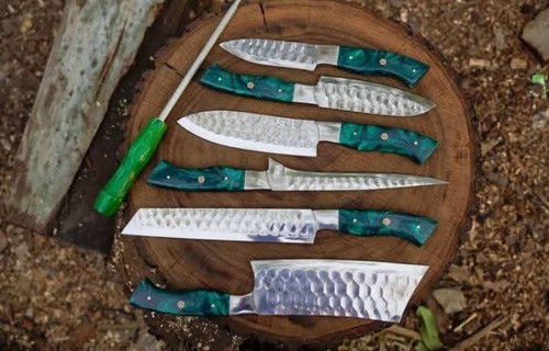 Custom hand forged chef - hand,