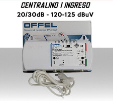 Centralino 1 ingresso 20/30dB regolabile VHF+UHF filtro 5G offel 26-759