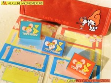 ? TOPO GIGIO ® VINTAGE 1990 Gommina Temperini Etichette + Astuccio Melody Fake