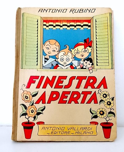 Finestra aperta antonio rubino - finestra,