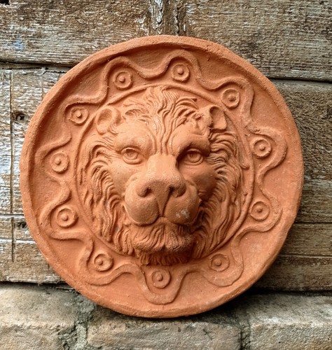 Testa terracotta naturale - testa, in