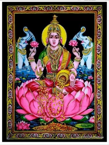 Arazzo parete india lakshmi - arazzo,