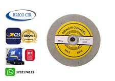 DISCO MOLA PIETRA ABRASIVA PER SMERIGLIATRICE DA BANCO 125mm 125x20x20mm
