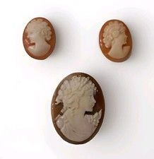 Set Di Cammei Sardonica Torre Del Greco