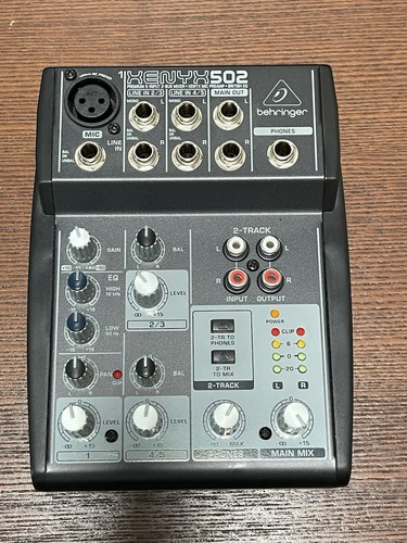 Behringer xenyx 502 mischpult - xenyx,