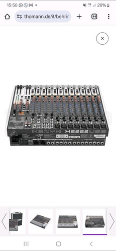 Mixer behringer x2222usb 22 - x2222usb, a
