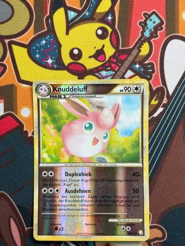 Carte pokemon knuddeluff - pokemon,