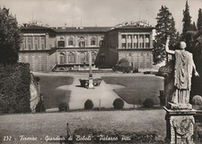 C4 - Cp Cartolina FIRENZE Giardino di Boboli Palazzo Pitti - Fg Vg