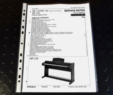 ROLAND HP-236 HP-136 HP-126 Service manual repair Schematic diagrams Schema