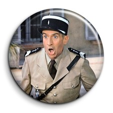 Louis de Funes 1 - Badge 38mm