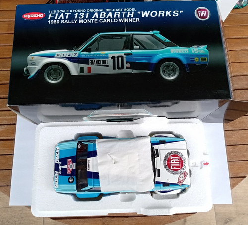 Kyosho fiat 131 abarth - 1/18,