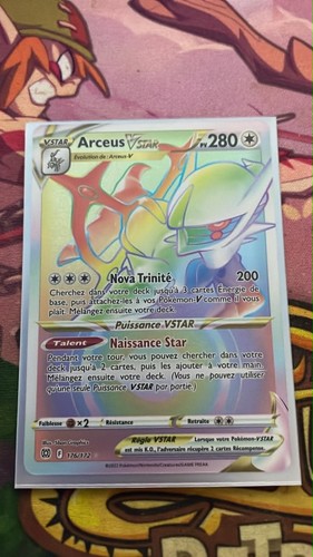 Carte pokemon arceus 176 172 - carte, 176/172