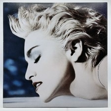 MADONNA - TRUE BLUE (33 RPM - CANADA - FIRST PRESSING) + POSTER