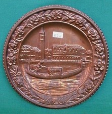 VECCHIO PIATTO VINTAGE IN RAME