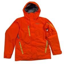 Giacca sci snowboard Marmot Membrain arancione con cappuccio uomo piccola linea tram shell