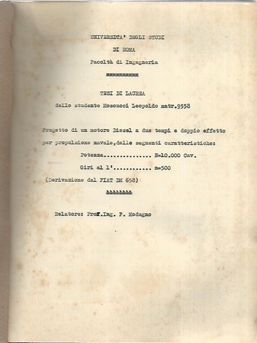 Università degli studi - , di
