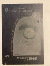 ferrari lastra ardesia per trofeo cronoscalata del cavallino  mis.25x15