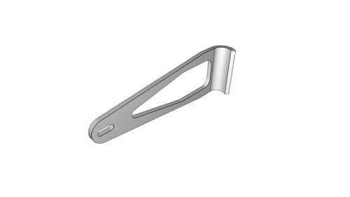 Staffa supporto pedaliera per - staffa,