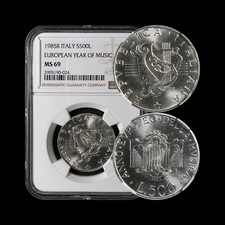 ITALIA. 1985, 500 Lire