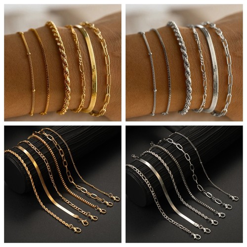 Set bracciale cuore serpente - set,