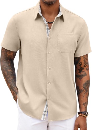 Coofandy camicie uomo - camicie, bottoni