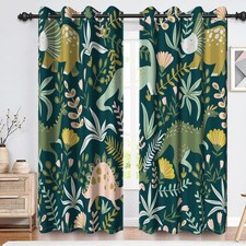 Dinosaur Blackout Curtains for
