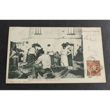 Cartolina Nocera Inferiore - Mercato dei Polli - Dintorni di Napoli