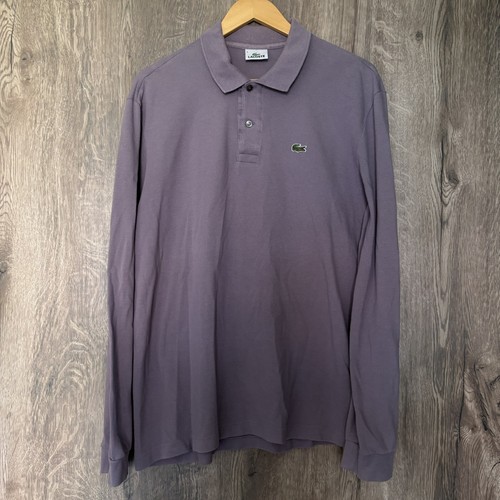 Polo uomo manica lunga lacoste - polo,