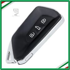 ✅GUSCIO CHIAVE TELECOMANDO VOLKSWAGEN GOLF 8 LEON CUPRA 3 TASTI PULSANTI VW17✅