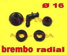 KIT REVISIONE POMPA FRENO RADIALE BREMBO PR16  Ø 16  GOMMINI POMPA RADIALE 16