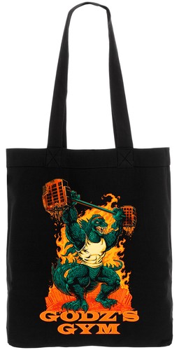 Borsa palestra gojira cotone - borsa,