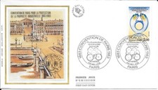 FRANCE 1983 FDC CONVENTION DE